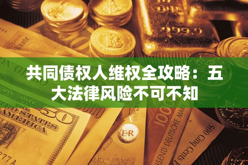 济南共同债权人维权全攻略：五大法律风险不可不知