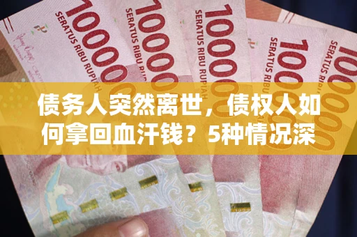 济南债务人突然离世，债权人如何拿回血汗钱？5种情况深度解析