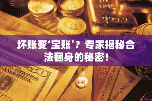 济南坏账变‘宝账’？专家揭秘合法翻身的秘密！