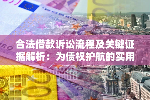 济南合法借款诉讼流程及关键证据解析：为债权护航的实用指南