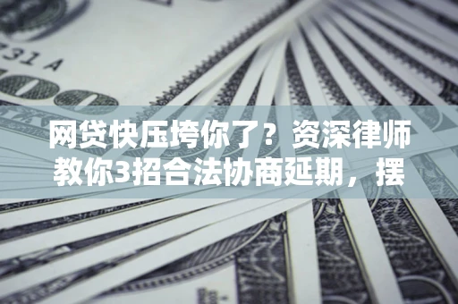 济南网贷快压垮你了？资深律师教你3招合法协商延期，摆脱暴力催收！