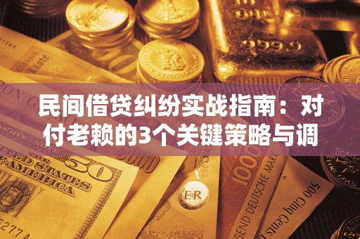 济南民间借贷纠纷实战指南：对付老赖的3个关键策略与调解盲区解析