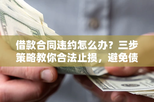 济南借款合同违约怎么办？三步策略教你合法止损，避免债务危机升级